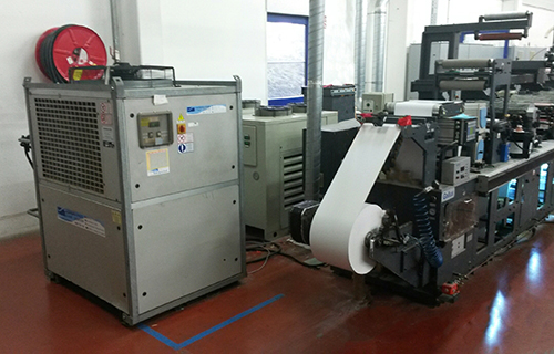 chiller Andrews Sykes dans une usine