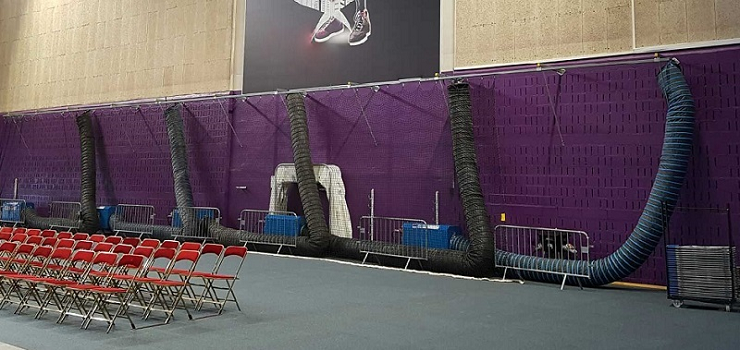 Location chauffage en urgence pour un événement sportif de classe mondial