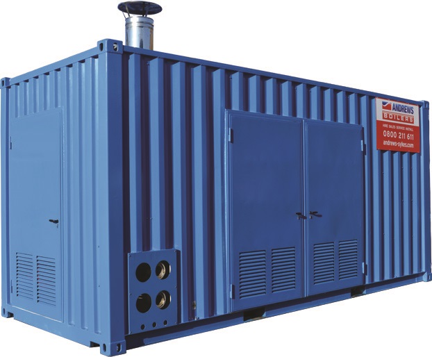 1500kW-boiler Andrews Sykes présente la chaufferie la plus puissante de sa gamme