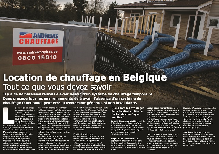 1st page - BE Location de chauffage en Belgique – Tout ce que vous devez savoir