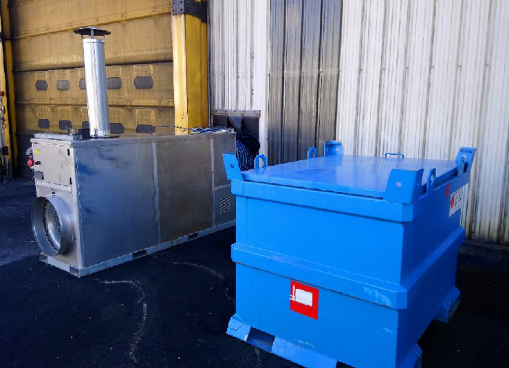 chauffage-hangar Location de chauffage dans un hangar