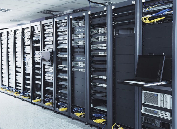 network server room Location de climatisation pour le data center d’une centrale nucléaire