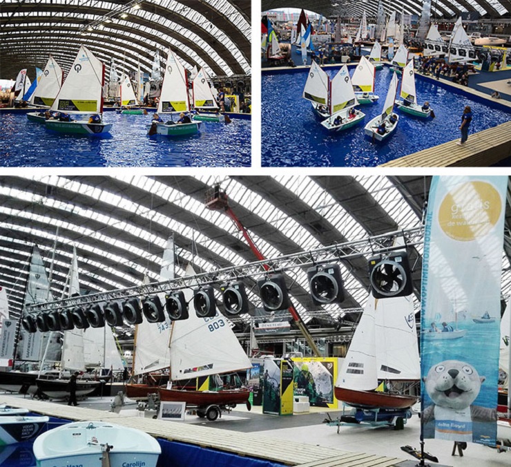 ventilation-événement-nautique Location de ventilateurs pour un important événement nautique