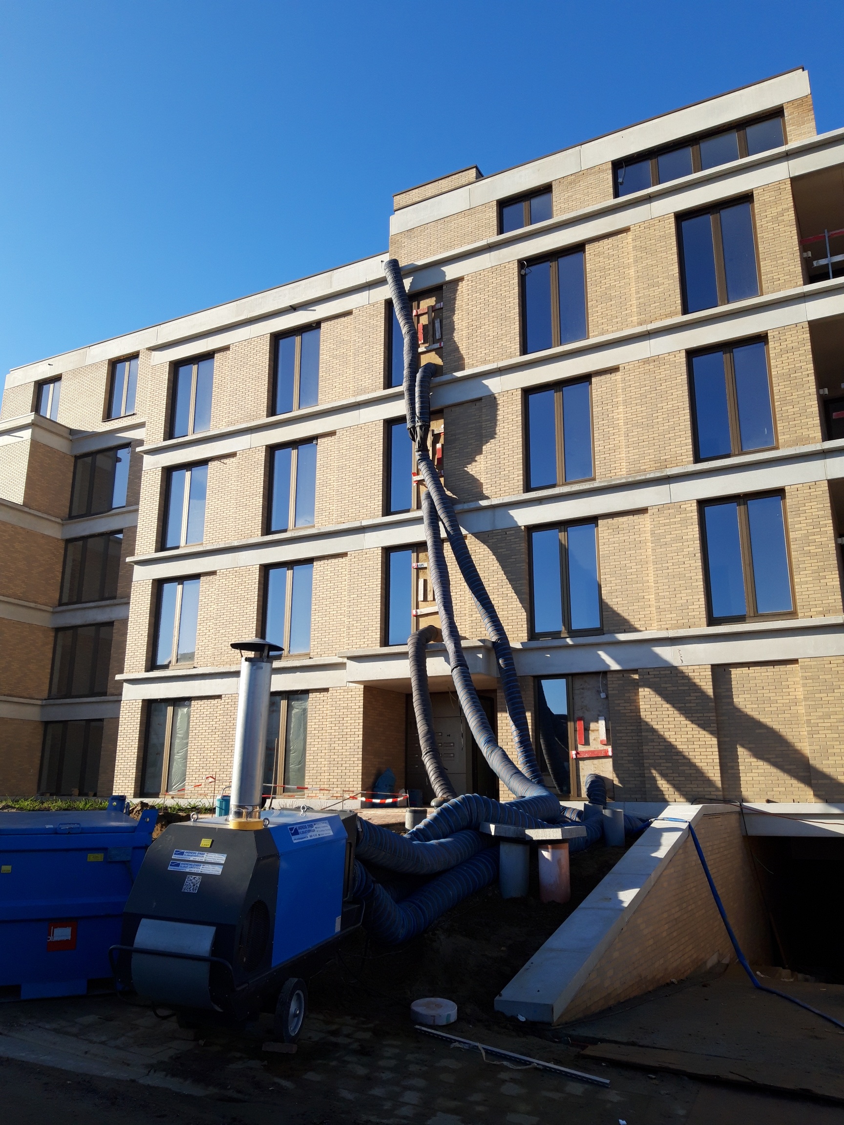 Solution chauffage utilisant un ID700W Une entreprise de construction réputée trouve son bonheur chez Andrews Chauffage