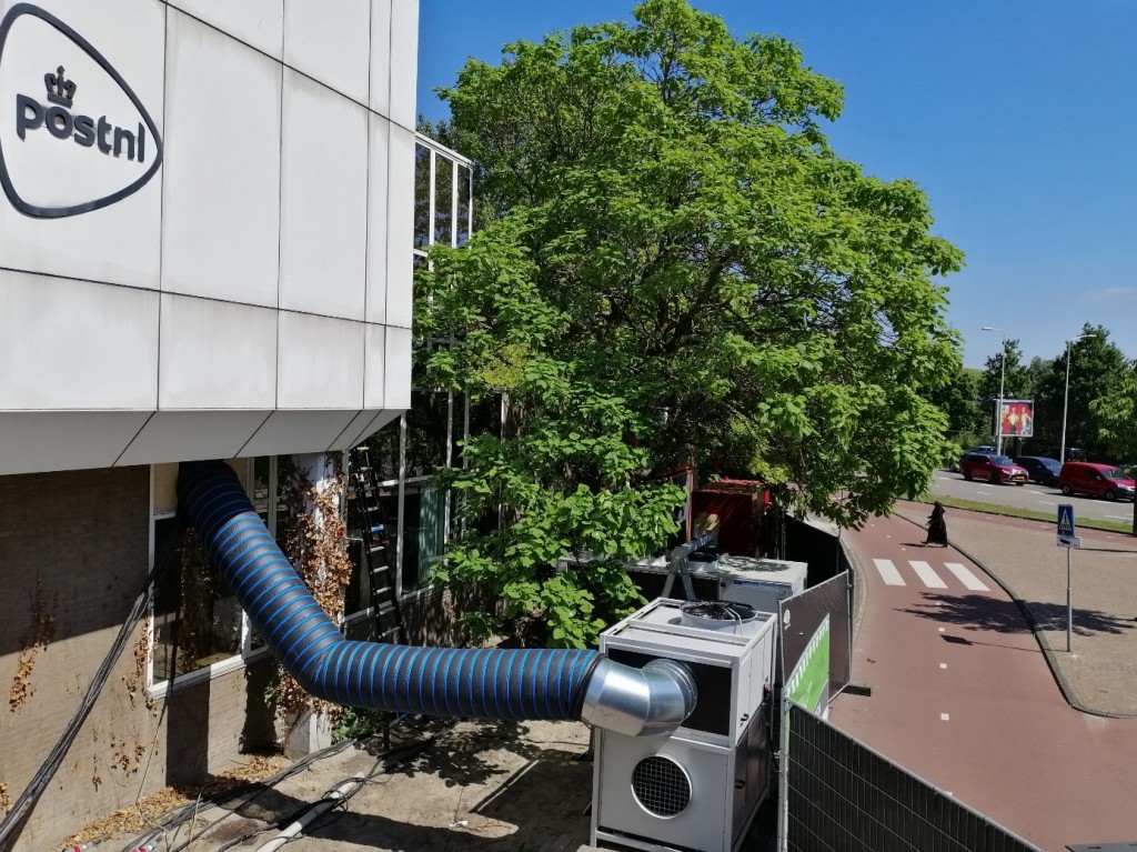 HPAC 45 45 kW L’apport d’air extérieur avec un climatiseur diminue le risque de propager le coronavirus