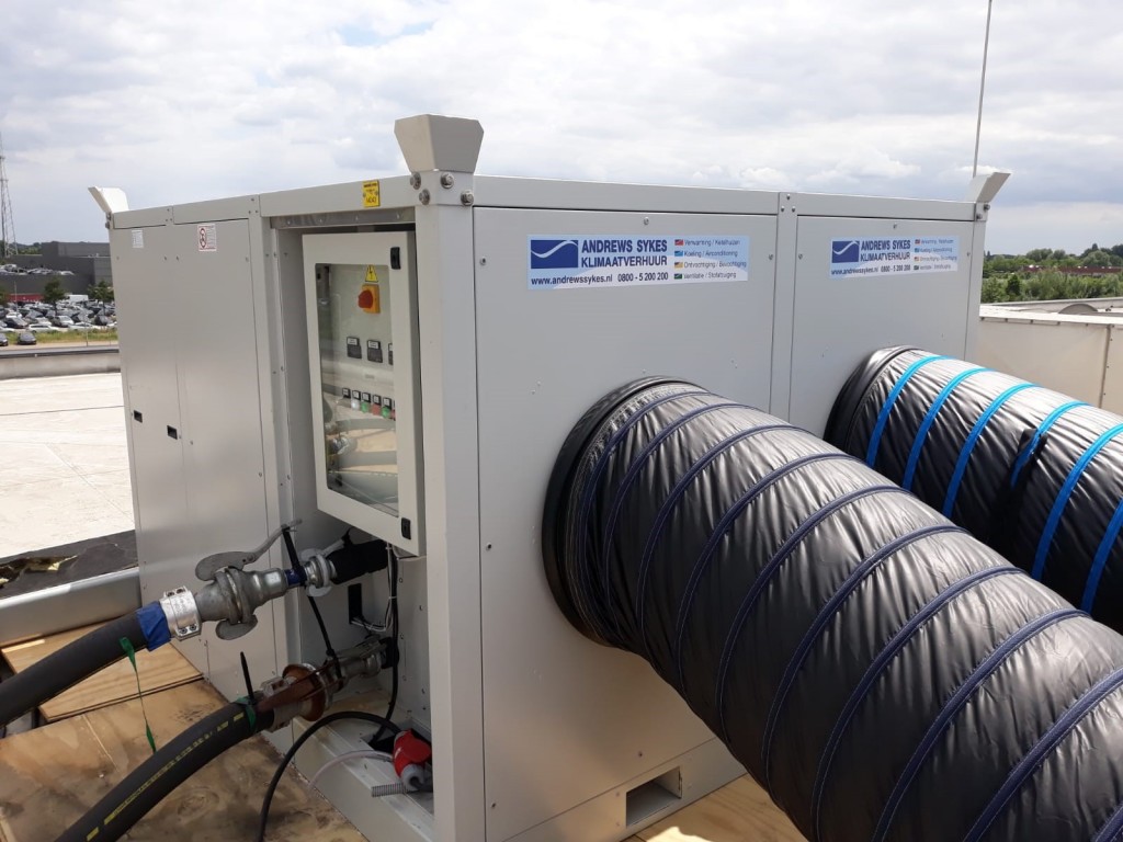 HPAC 90 90 kW L’apport d’air extérieur avec un climatiseur diminue le risque de propager le coronavirus