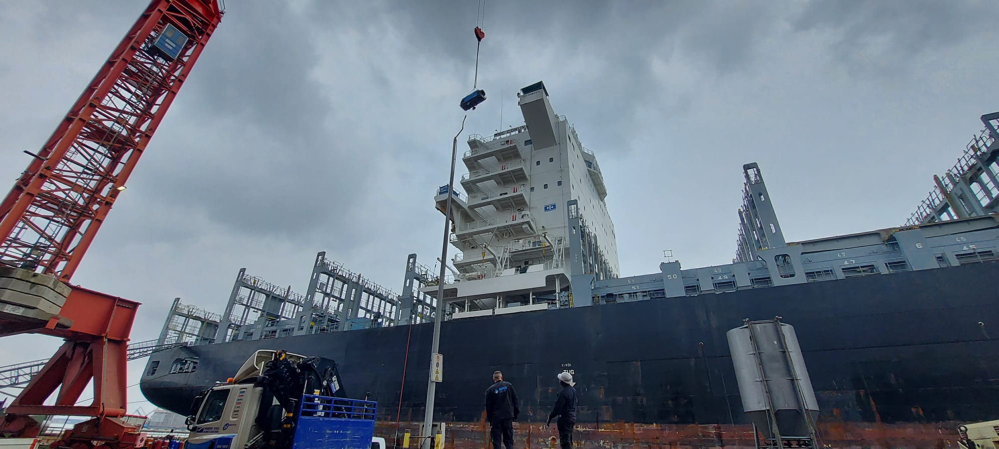 Location d’un chauffage alimenté au mazout indirect sur un navire