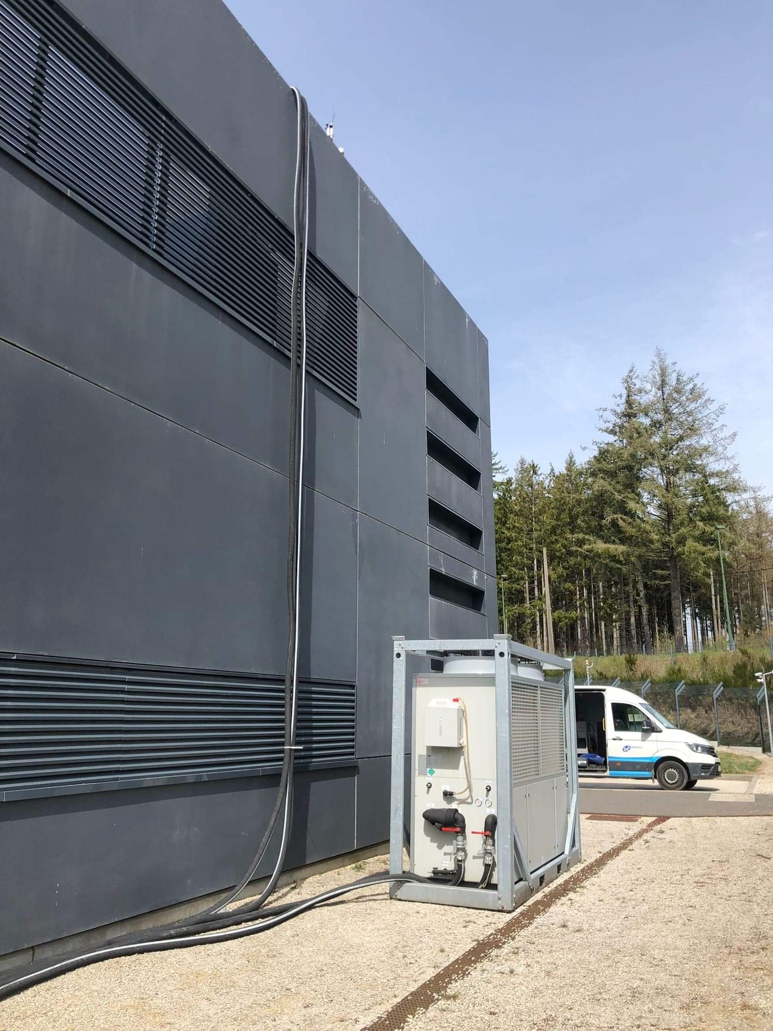 Location de groupes de froid pour des centres de données